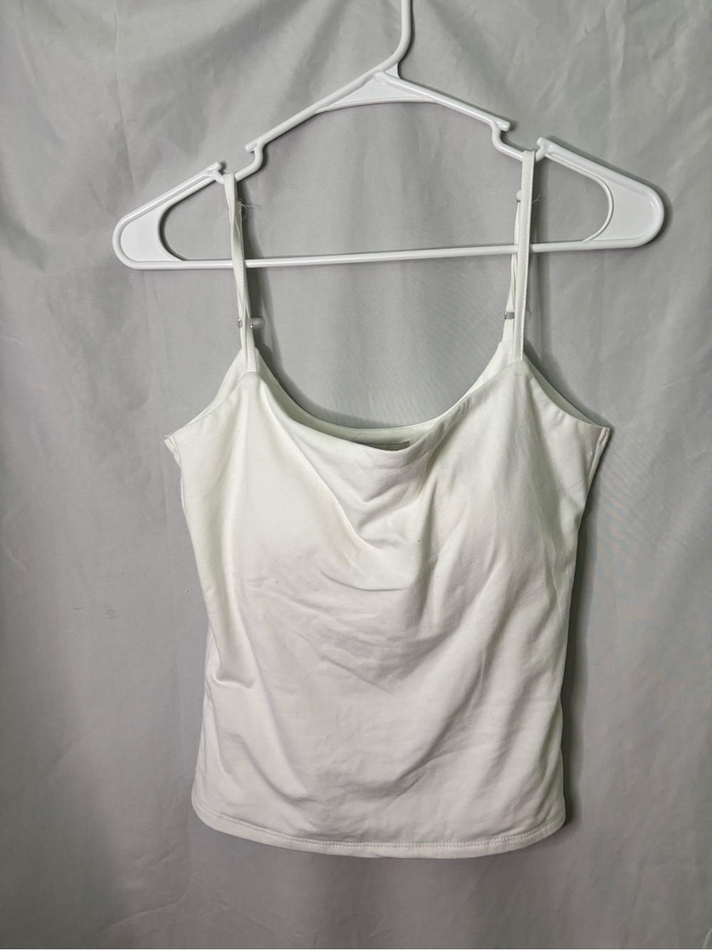 Aeropostale White Cowl Neck padded Camisole Tank